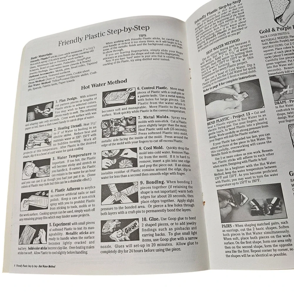 Friendly Plastic Step By Step Vintage‎ Jeri Mertes Suzanne McNeill Design 2293